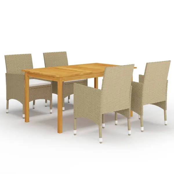 Gossi set mobilier de gradina, 5 piese, bej