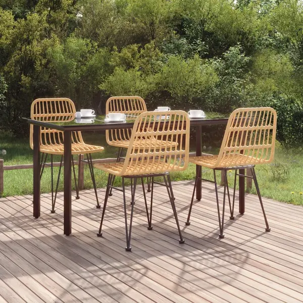 Gossi set mobilier de gradina, 5 piese, poliratan