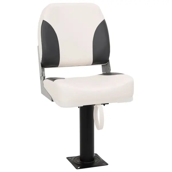 Gossi set scaun pliabil de barca, 2 piese, spatar mic/centura fixare