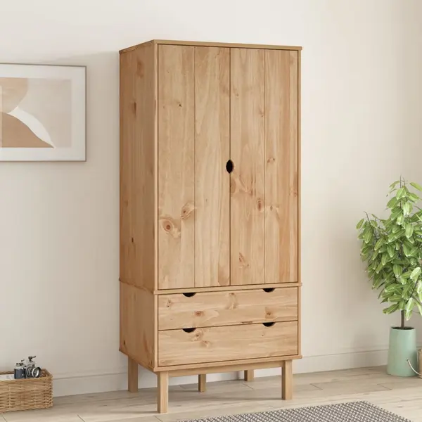 Gossi sifonier otta, 76,5x53x172 cm, lemn masiv pin
