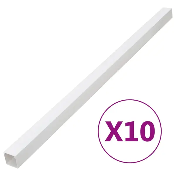 Gossi sine de cabluri, 60x40 mm, 10 m, pvc