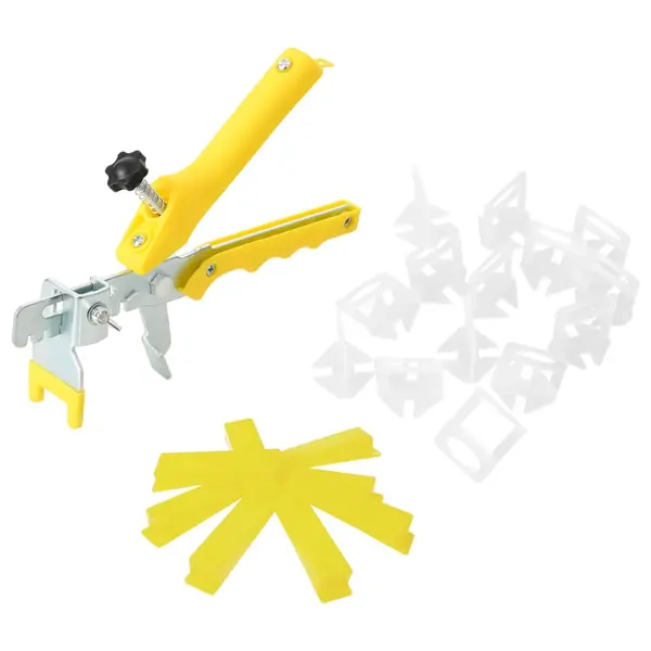 Gossi sistem de nivelare a placilor, 250 pene, 500 cleme, 1,5 mm