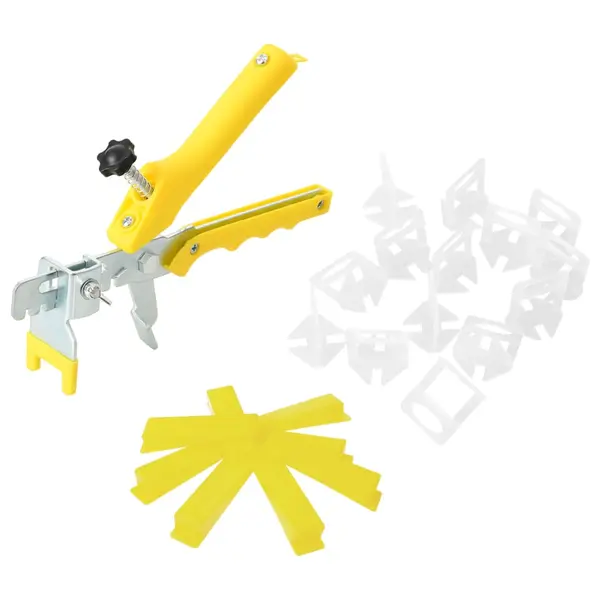 Gossi sistem de nivelare a placilor, 250 pene, 500 cleme, 1 mm
