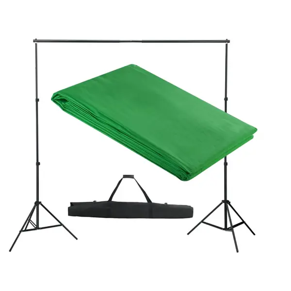 Gossi sistem de suport fundal, 300 x 300 cm, verde