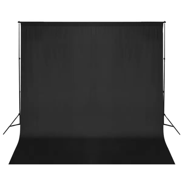 Gossi sistem de suport fundal, 600 x 300 cm, negru