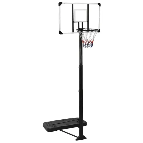 Gossi suport cos de baschet, transparent, 256-361 cm, policarbonat