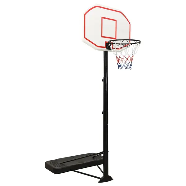 Gossi suport cu cos de baschet, alb, 258-363 cm, polietilena