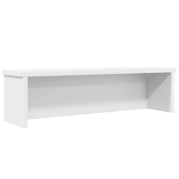 Gossi suport de bucatarie stivuibil, alb, 60x15x16 cm, lemn prelucrat