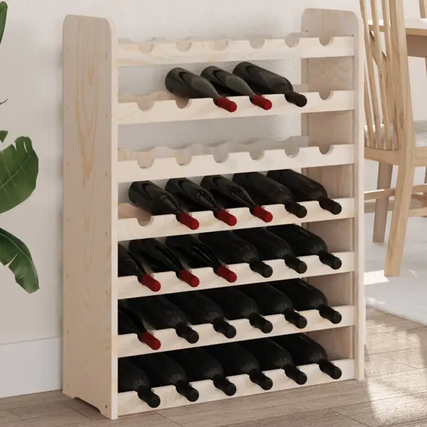 Gossi suport de vinuri, 67,5x25x87 cm, lemn masiv de pin