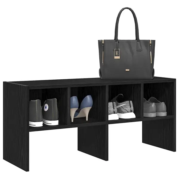 Gossi suport pantofi stivuibil stejar maro 89,5x30x40 cm