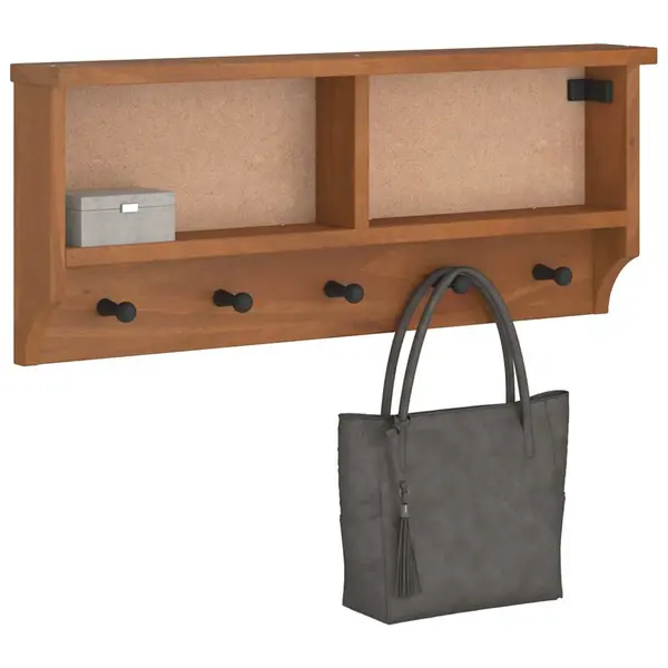Gossi suport pentru haine sandnes 87x12x35 cm lemn masiv de pin