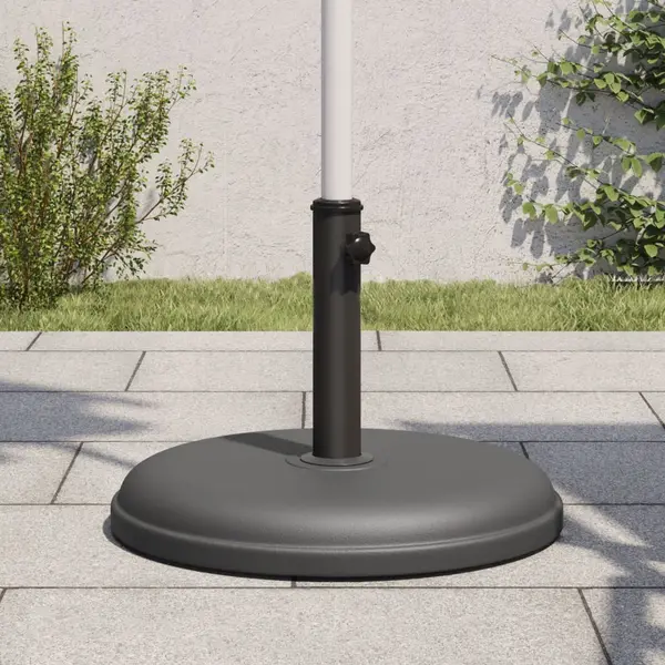 Gossi suport umbrela pentru stalpi Ø32/35/38 mm, 15 kg, rotund
