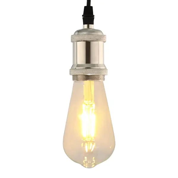 Gossi suporturi de lampa 2 buc nichel satinat e27