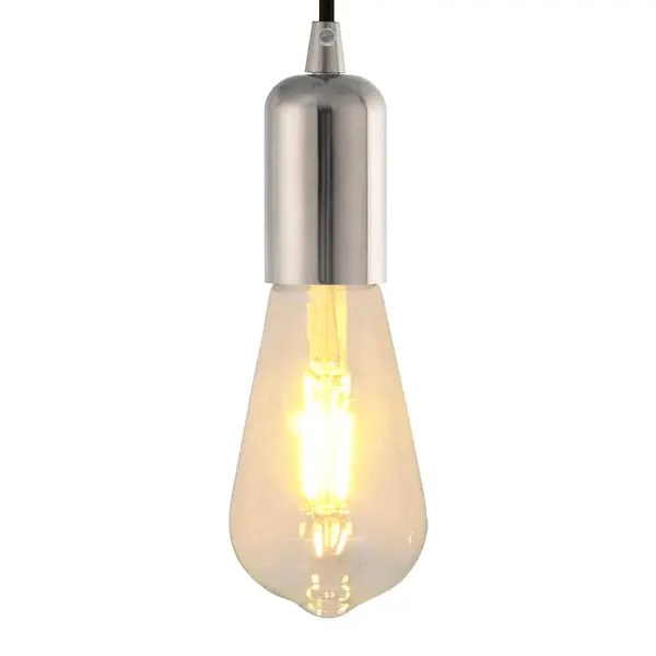 Gossi suporturi de lampa 2 buc nichel satinat e27