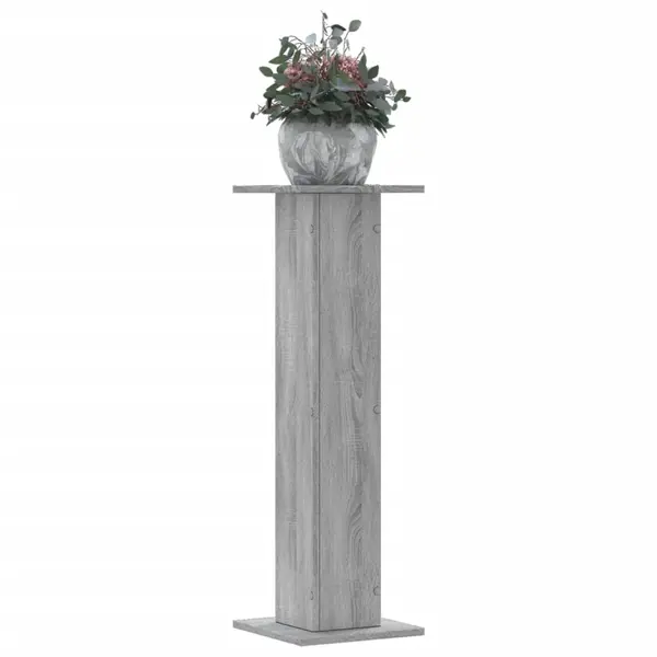 Gossi suporturi de plante 2 buc. gri sonoma 30x30x95cm lemn prelucrat