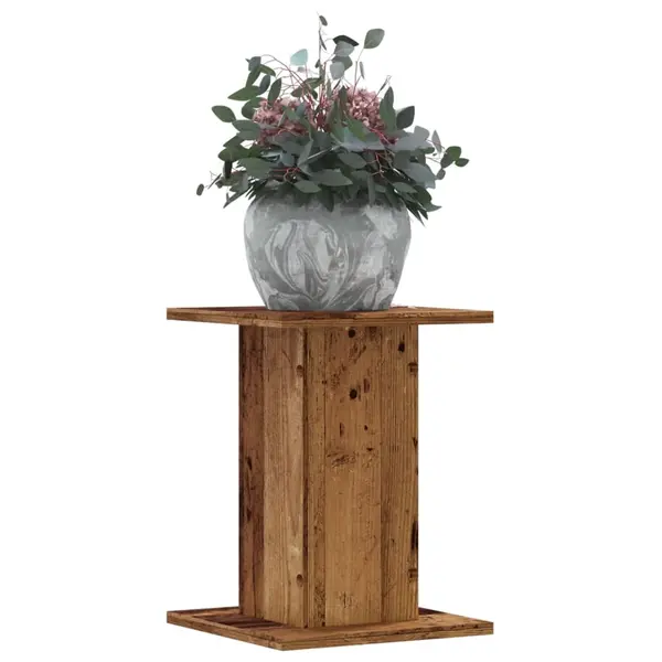Gossi suporturi de plante 2 buc. lemn vechi 30x30x40cm lemn prelucrat