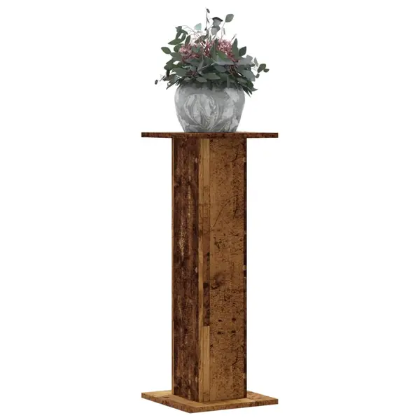 Gossi suporturi de plante 2 buc. lemn vechi 30x30x80cm lemn prelucrat