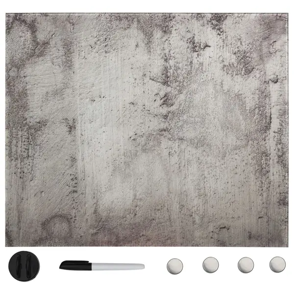 Gossi tabla magnetica de perete, 60 x 60 cm, sticla