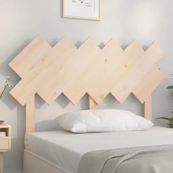 Gossi tablie de pat, 122,5x3x80,5 cm, lemn masiv de pin