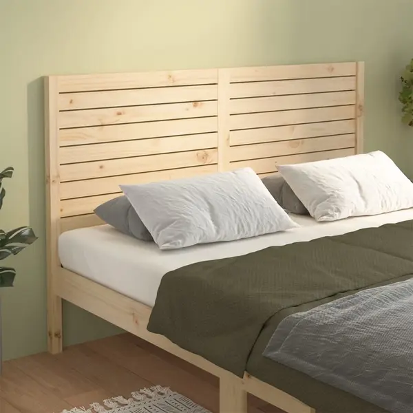 Gossi tablie de pat, 141x4x100 cm, lemn masiv de pin