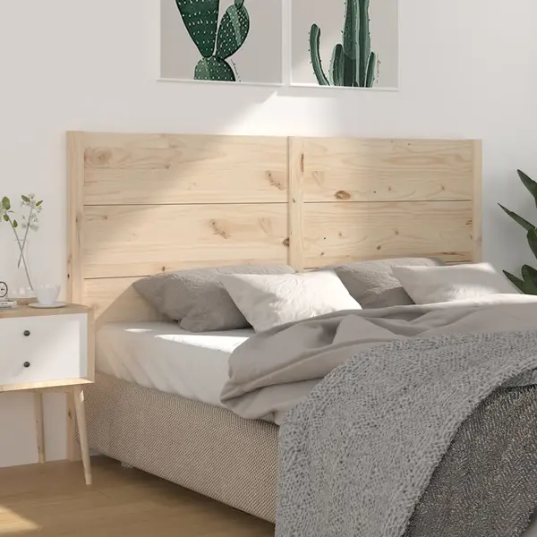 Gossi tablie de pat, 206x4x100 cm, lemn masiv de pin