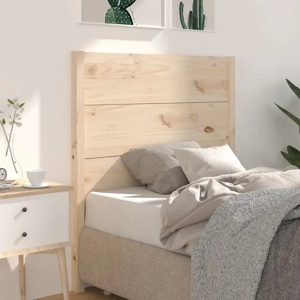 Gossi tablie de pat, 96x4x100 cm, lemn masiv de pin