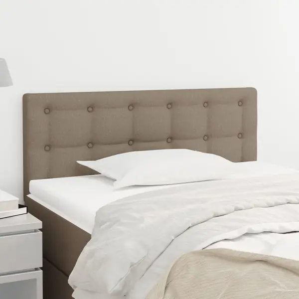 Gossi tablie de pat, gri taupe, 80x5x78/88 cm, textil