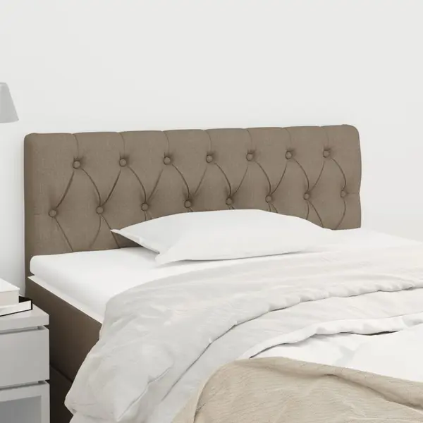 Gossi tablie de pat, gri taupe, 90x7x78/88 cm, textil