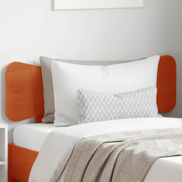 Gossi tablie de pat, maro ceruit, 75 cm, lemn masiv de pin
