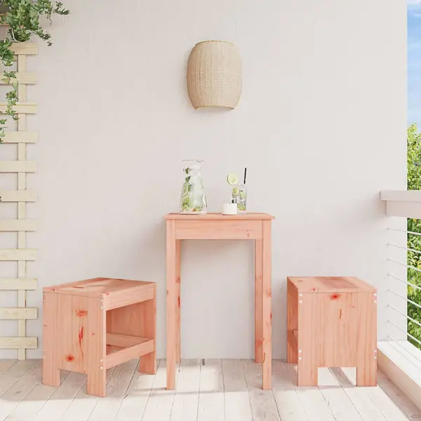 Gossi taburete de gradina, 2 buc., 40x36x45 cm, lemn masiv douglas