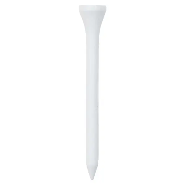 Gossi teuri de golf, 1000 buc., alb, 83 mm, bambus