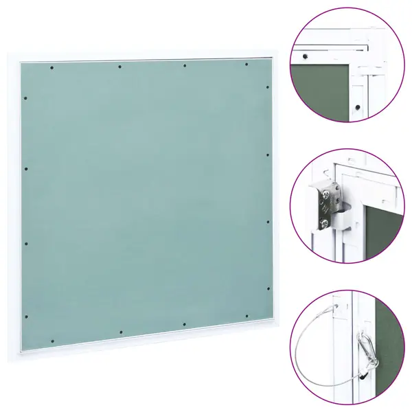 Gossi trapa de acces din gips-carton, cadru de aluminiu, 500 x 500 mm