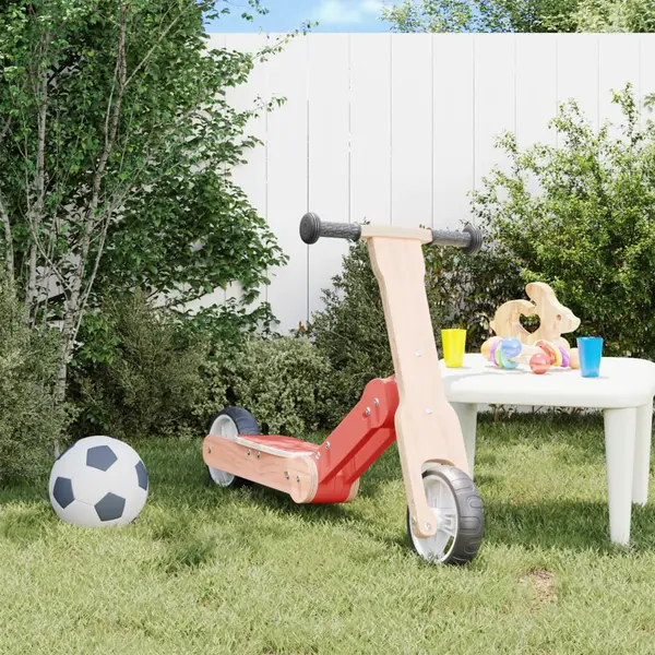 Gossi trotineta pentru copii 2 in 1, rosu