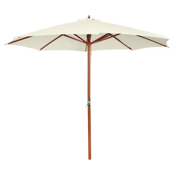 Gossi umbrela de soare, 300 x 258 cm, alb nisipiu