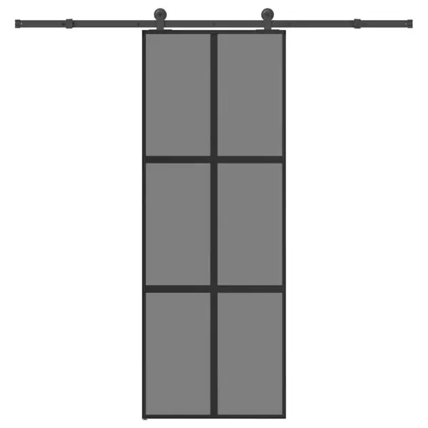 Gossi usa glisanta cu set de feronerie sticla temperata si aluminiu