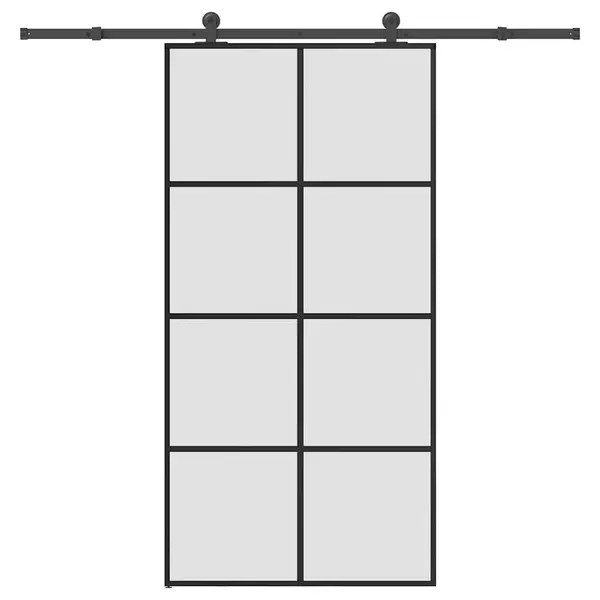 Gossi usa glisanta cu set feronerie 102,5x205 cm sticla esg/aluminiu