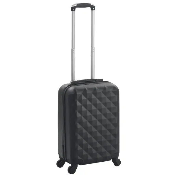 Gossi valiza cu carcasa rigida, negru, abs