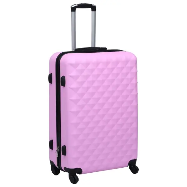 Gossi valiza cu carcasa rigida, roz, abs