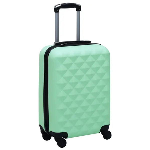 Gossi valiza cu carcasa rigida, verde menta, abs