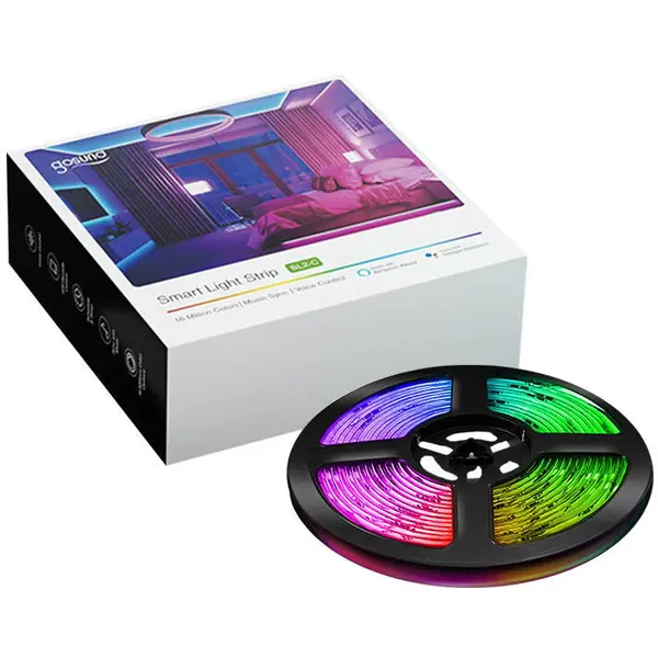 Gosund | NiteBird Banda LED Smart Gosund SL2-C WiFi, 5 metri, Sincronizare muzica, Alexa, Google Asistant