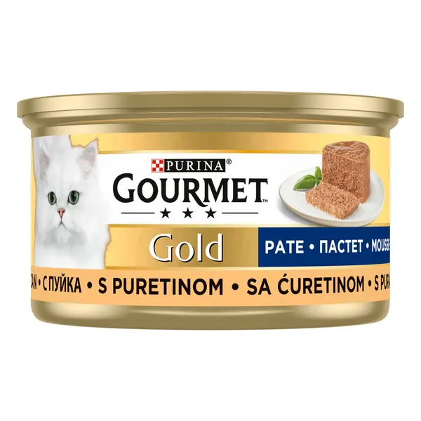 Gourmet Gold Cons Mousse Curcan 85 g