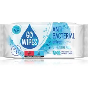 GoWipes Anti-Bacterial Effect D-Panthenol Servetele umede cu efect antibacterian