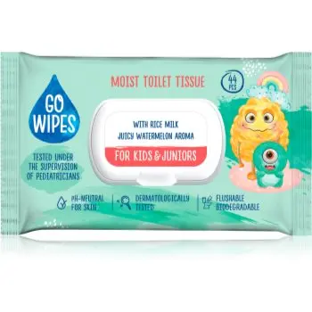 GoWipes For Kids & Juniors hârtie igienică umedă pentru piele sensibila