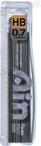 Graffiti Pentel - Hi-Polymer, HB, 0,7 mm, 40 buc