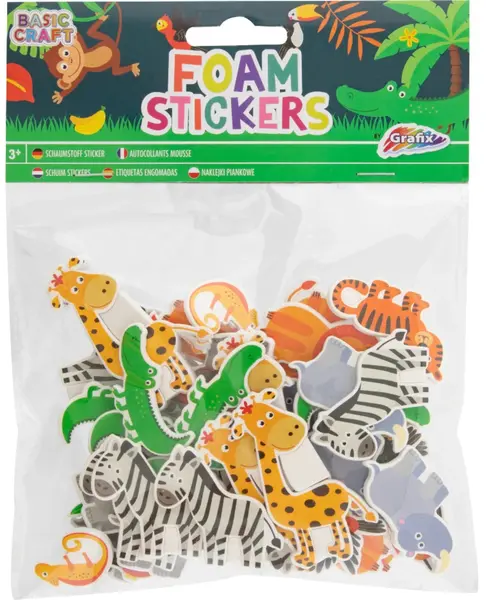 Grafix Autocolante din spumă - Jungla