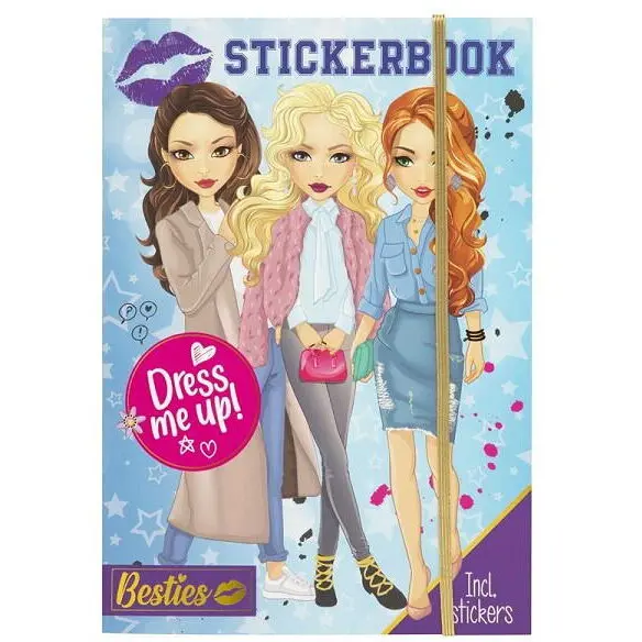 Grafix Carte cu abtibilduri - Parada modei