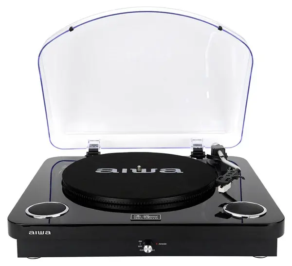 Gramofon Aiwa - LPS-25BK, semi-automat, negru