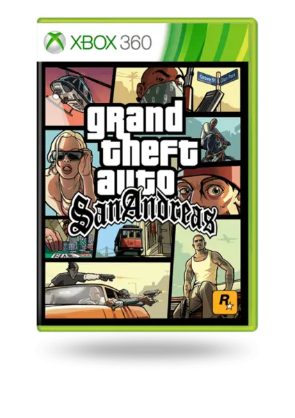 Grand Theft Auto San Andreas XBOX 360