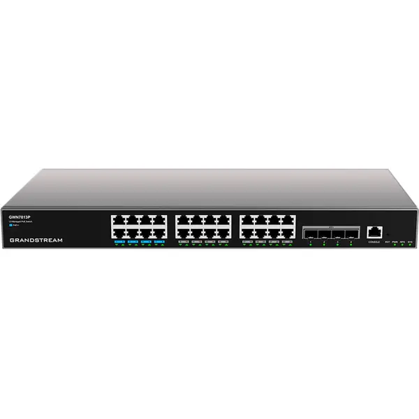 Grandstream GRS SWT ETH 24 PORTS L3 PSE GWN7813P