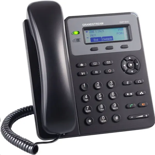 Grandstream Pachet Telefon VoIP Grandstream GXP1610 , Cablu Reelif Type C